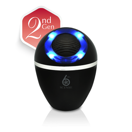 EB Cocoon 2nd Gen Fragrance & Negative Ion Electric Diffuser - Black